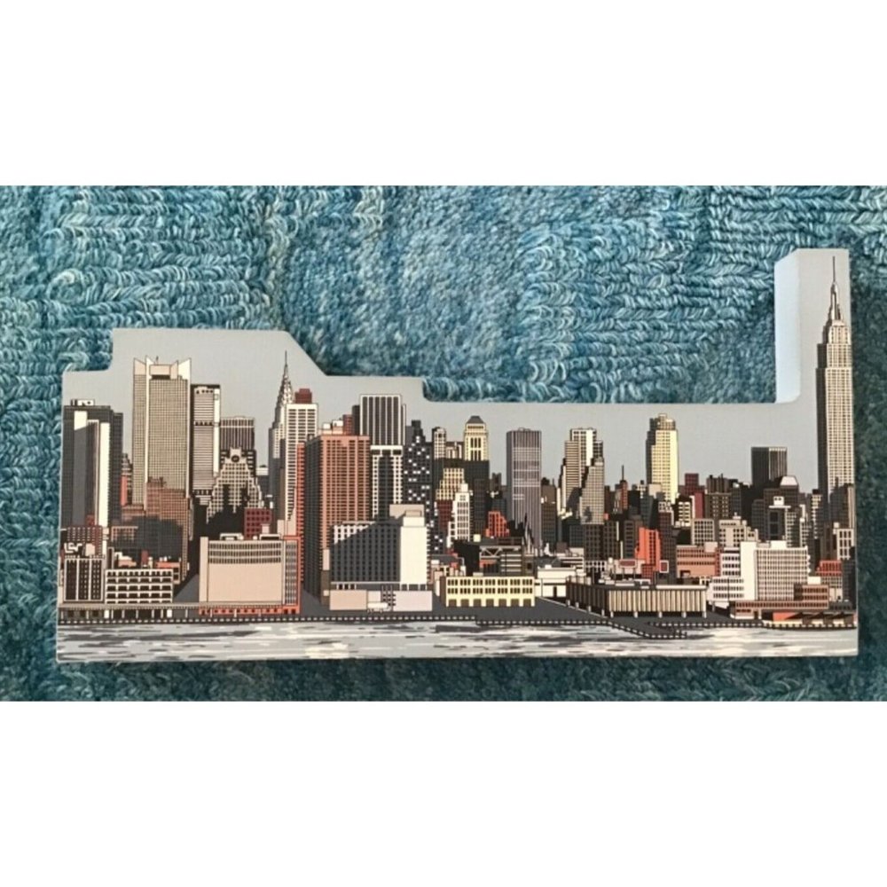 1998 Hometowne Collectibles ~ NEW YORK CITY SKYLINE ~ The New York Series VTG